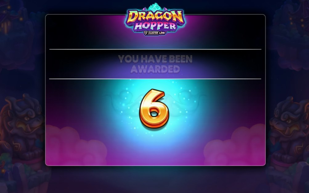 Free spins med Dragon-symboler som följer med från basspelet